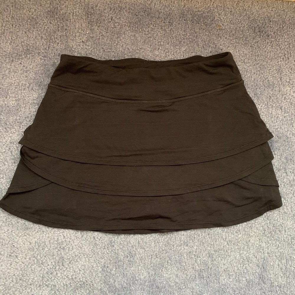 Athleta Girl Black Swing Skort XL (14)